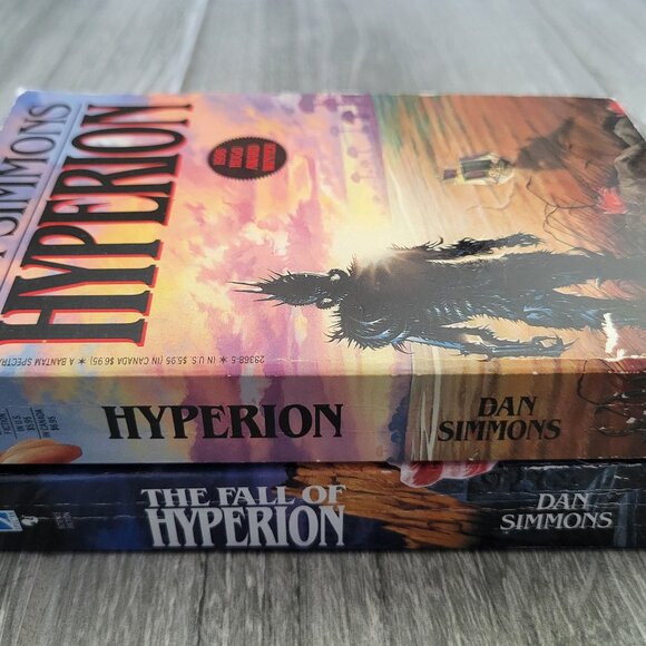 HYPERION BOOKS LOT OF 2 HYPERION AND THE FALL OF HYPERION CANTOS BY DAN SIMMONS - Picture 7 of 12